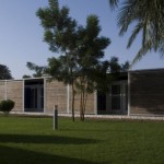 THE SHIPPING CONTAINER MEDICAL COMPOUND FOR THE SALAM CENTER KHARTOUM, SUDAN