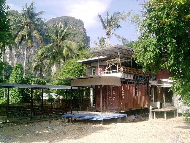A Shipping Container Home in Krabi, Thailand