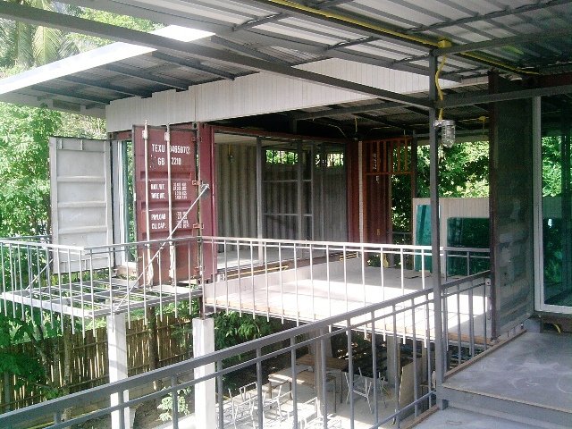 A Shipping Container Home in Krabi, Thailand