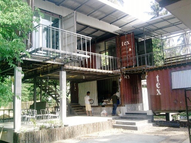 A Shipping Container Home in Krabi, Thailand