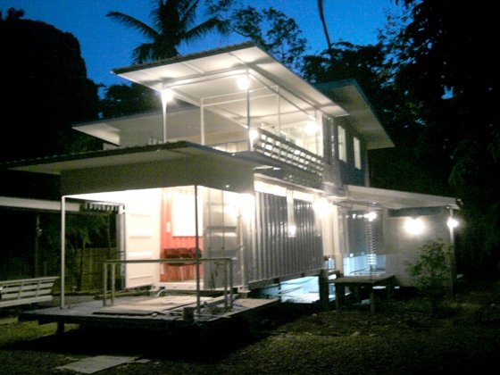 A Shipping Container Home in Krabi, Thailand