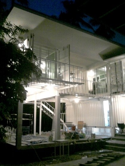 A Shipping Container Home in Krabi, Thailand