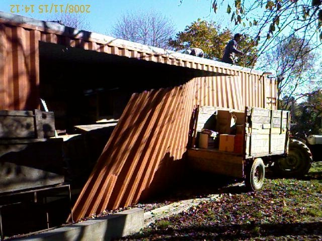 A Country Estates Recycled Shipping Container Multi Purpose Facility