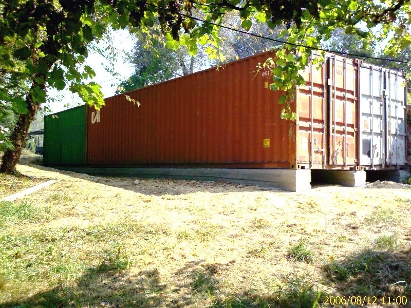A Country Estates Recycled Shipping Container Multi Purpose Facility