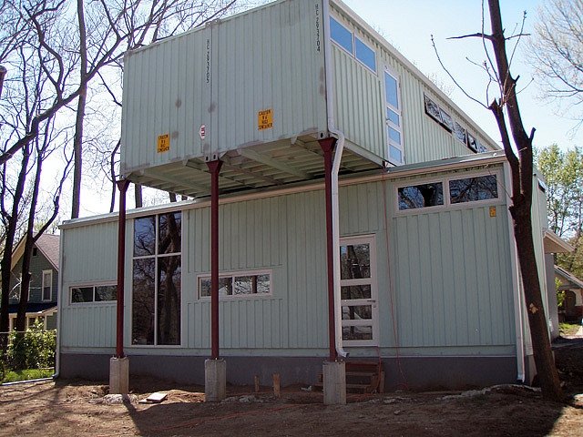 A Home Contained Kansas City Shipping Container Home