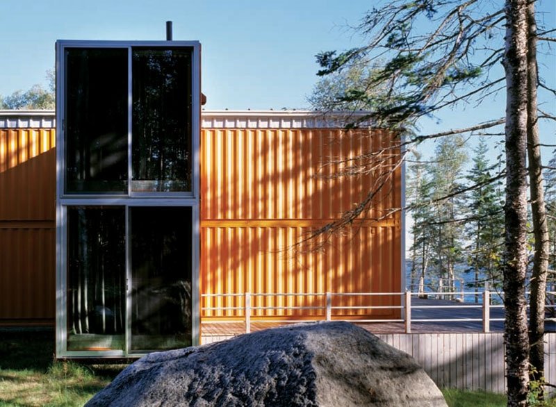 Adam Kalkin Maine 12 Container Home