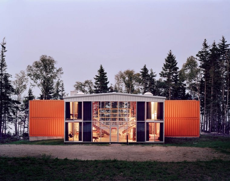 Adam Kalkin Maine 12 Container Home