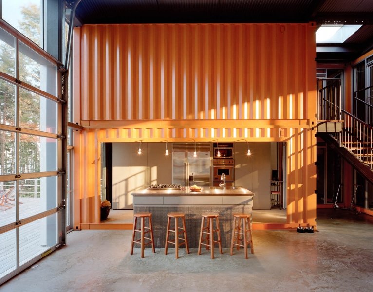 Adam Kalkin Maine 12 Container Home