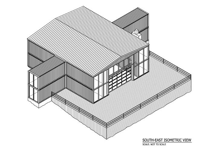 Adam Kalkin Maine 12 Container Home