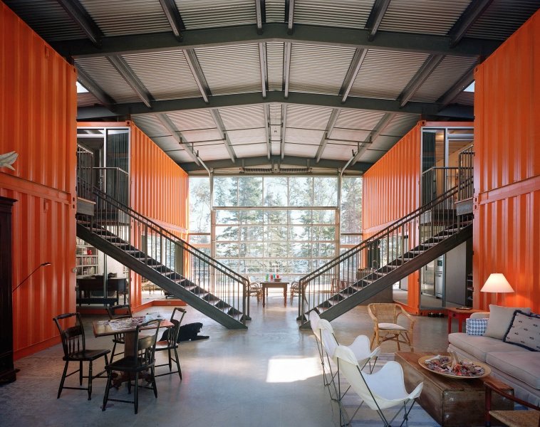 Adam Kalkin Maine 12 Container Home