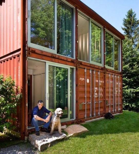 Adam Kalkins Old Lady House Shipping Container Home