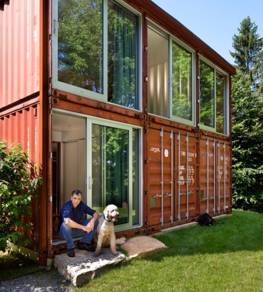 Adam Kalkins Old Lady House Shipping Container Home