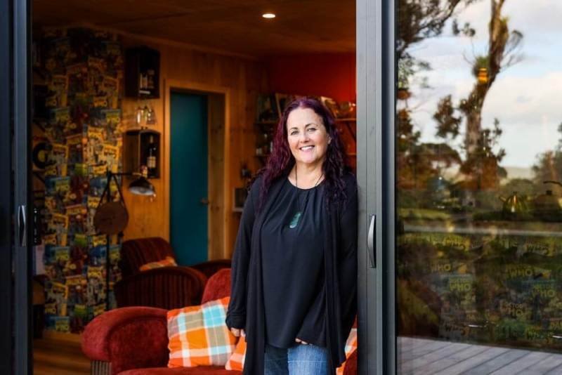 Ahurewa Eco Retreat – Off Grid Shipping Container Home. Coromandel, New Zealand.