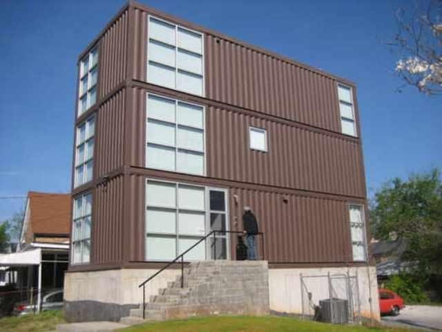 THE ATLANTA SHIPPING CONTAINER HOUSE 2.0 USA.