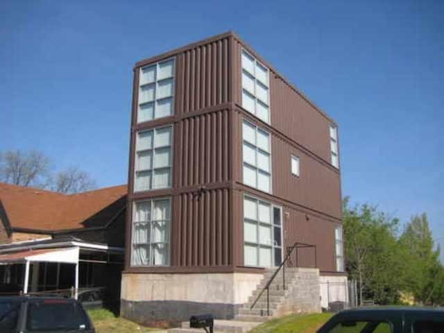 THE ATLANTA SHIPPING CONTAINER HOUSE 2.0 USA.