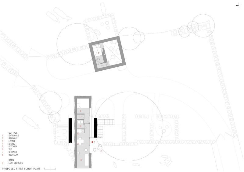 Barneys Ruins by Patrick Bradley: A Container Home in Northern Ireland