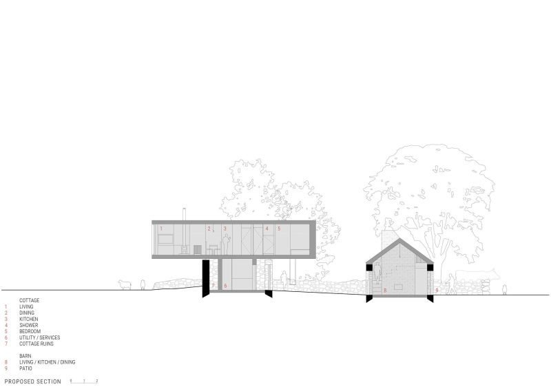 Barneys Ruins by Patrick Bradley: A Container Home in Northern Ireland