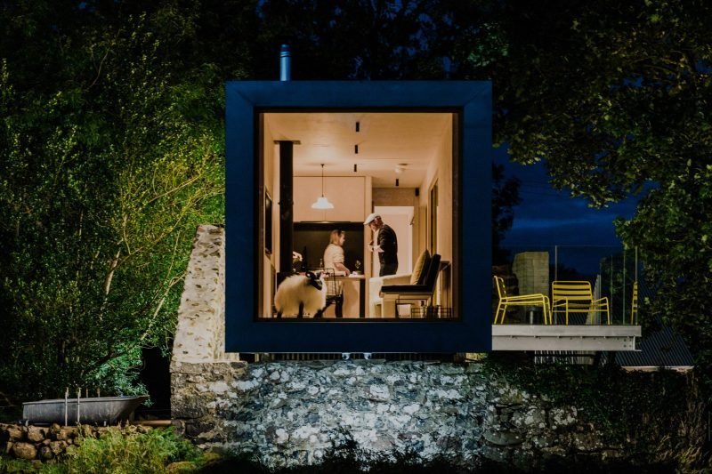 Barneys Ruins by Patrick Bradley: A Sustainable Shipping Container Home in Northern