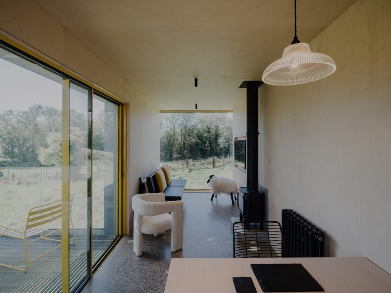Barneys Ruins by Patrick Bradley: A Sustainable Shipping Container Home in Northern
