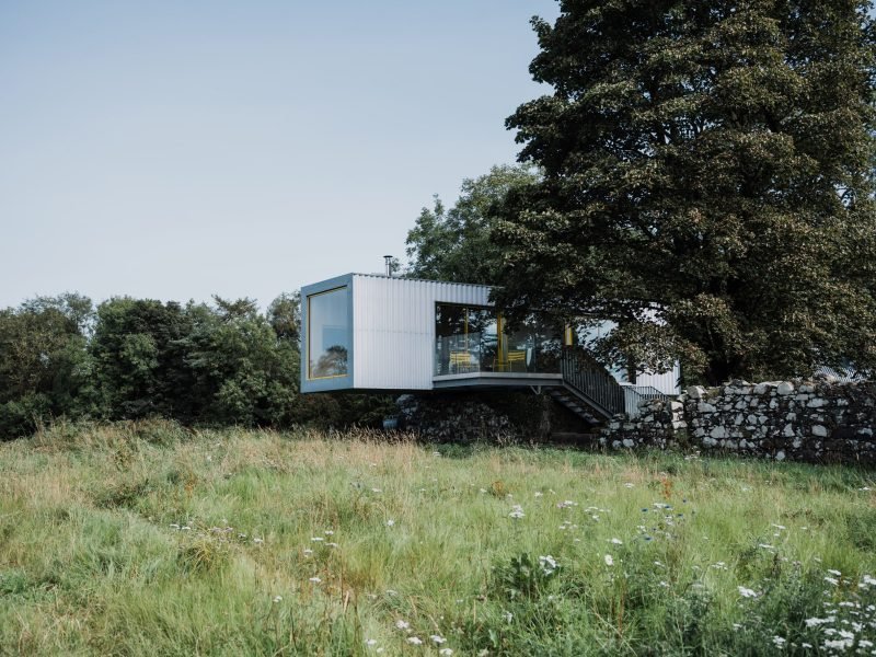 Barneys Ruins by Patrick Bradley: A Sustainable Shipping Container Home in Northern