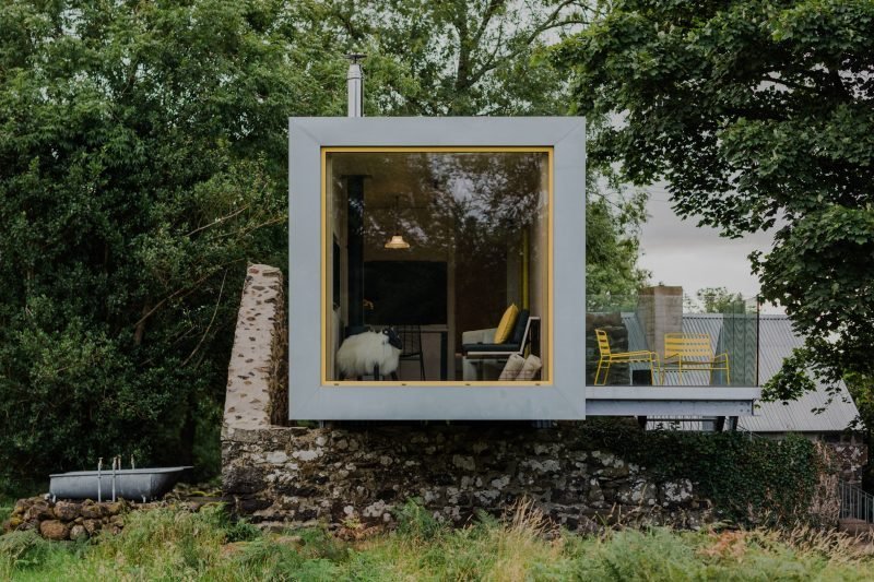 Barneys Ruins by Patrick Bradley: A Sustainable Shipping Container Home in Northern