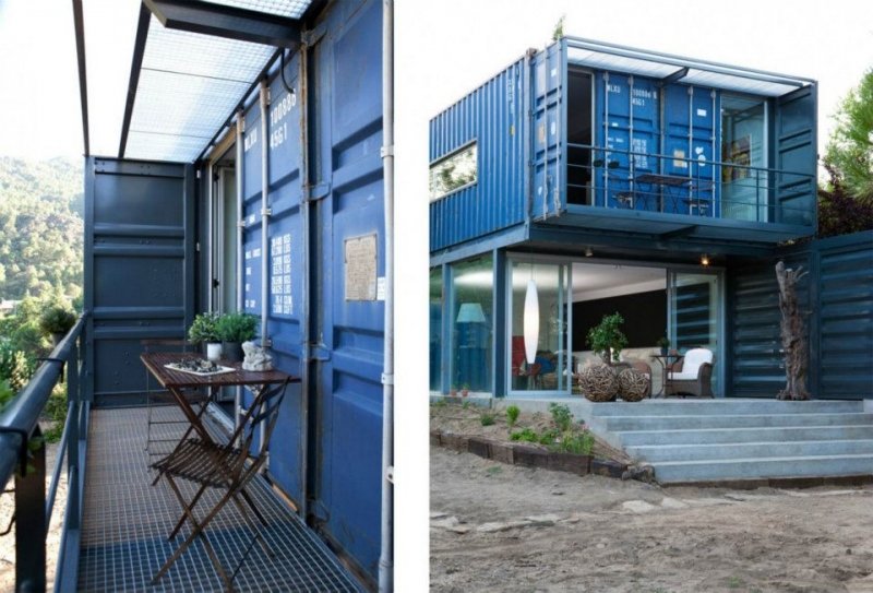 Casa El Tiemblo Shipping Container Home by James and Mau and Infiniski