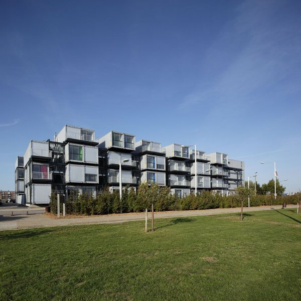 Cité A Docks Student Container Housing by Cattani Architects