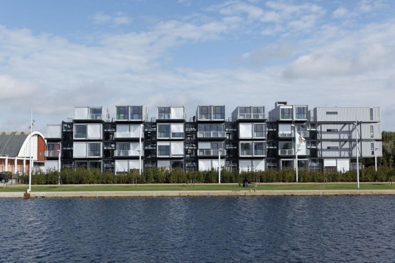 Cité A Docks Student Container Housing by Cattani Architects
