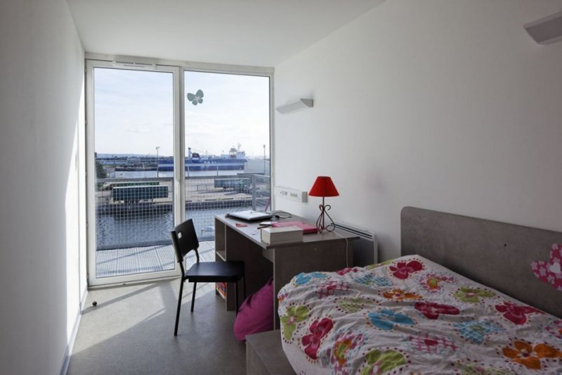 Cité A Docks Student Container Housing by Cattani Architects