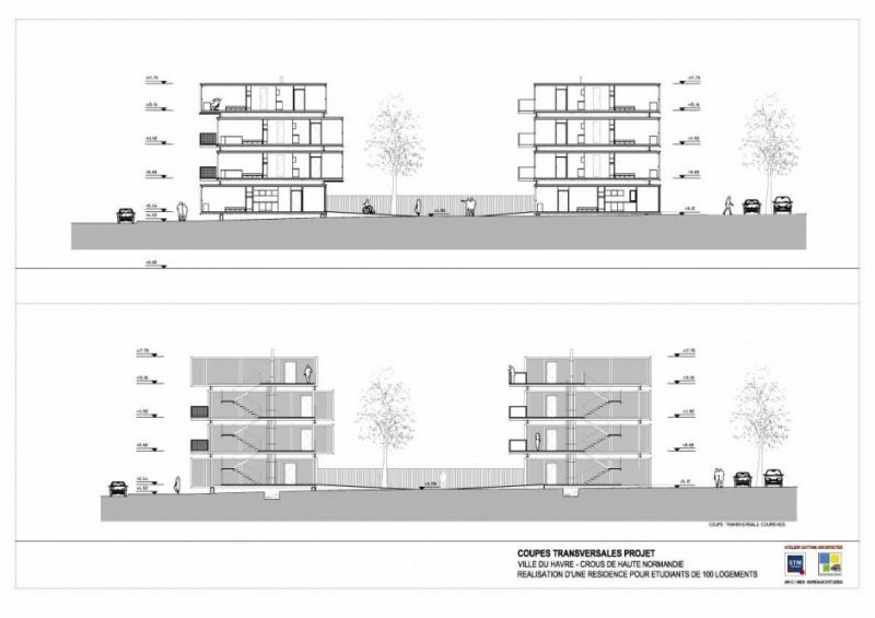 Cité A Docks Student Container Housing by Cattani Architects