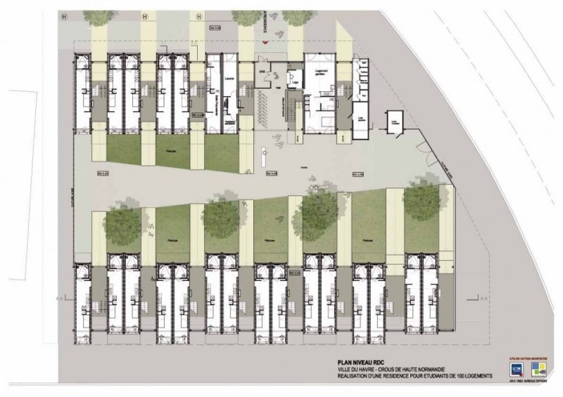 Cité A Docks Student Container Housing by Cattani Architects