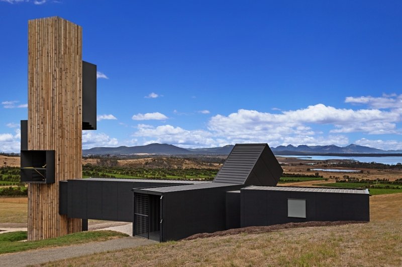 Devil’s Corner Cellar Door, Lookout & Market. Tasmania, Australia.