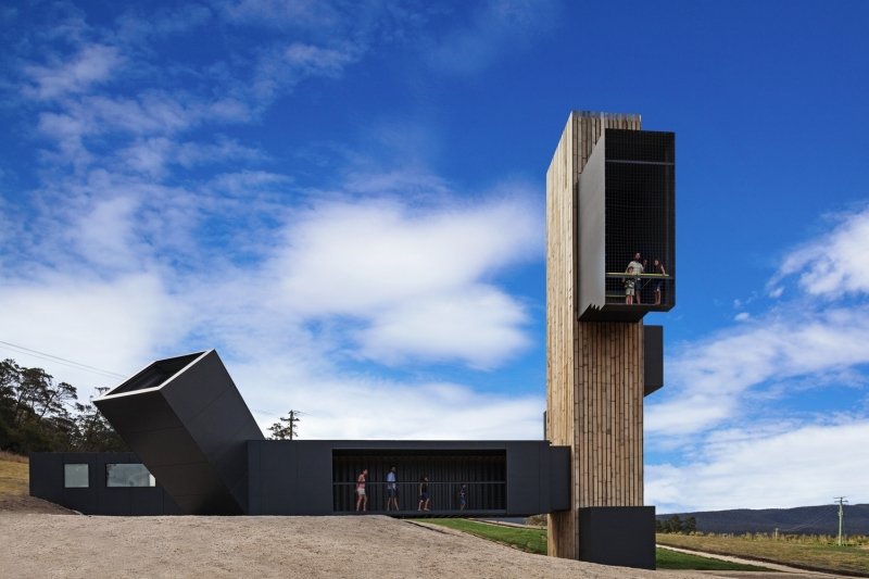 Devil’s Corner Cellar Door, Lookout & Market. Tasmania, Australia.