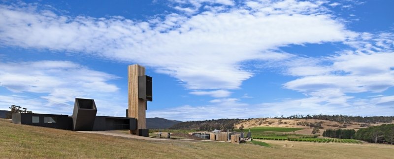 Devil’s Corner Cellar Door, Lookout & Market. Tasmania, Australia.