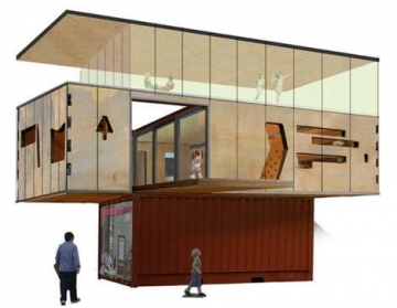 DRMM S DIY Eco Friendly Naked House Built On A Container Eco Container Home Shipping