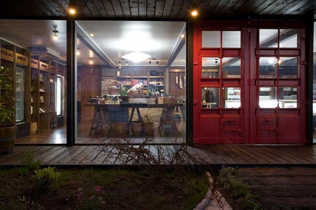 Emporio The Recycled Shipping Container Shop by Infiniski