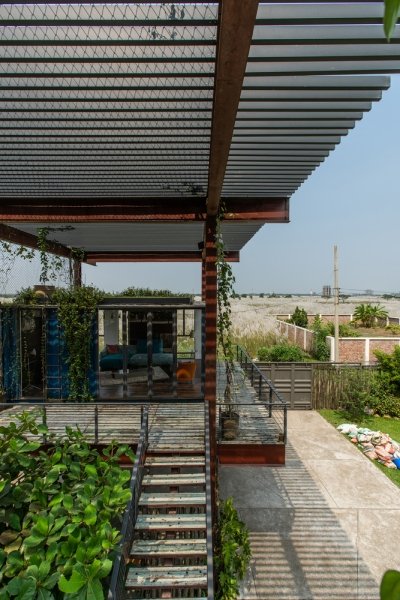 Escape Den Shipping Container Home - Dhaka Bangladesh