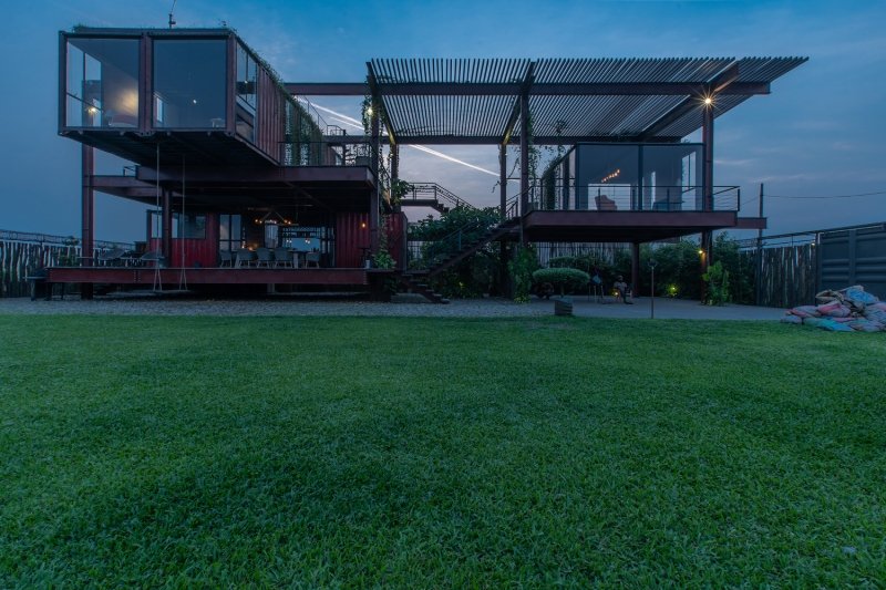 Escape Den Shipping Container Home - Dhaka Bangladesh