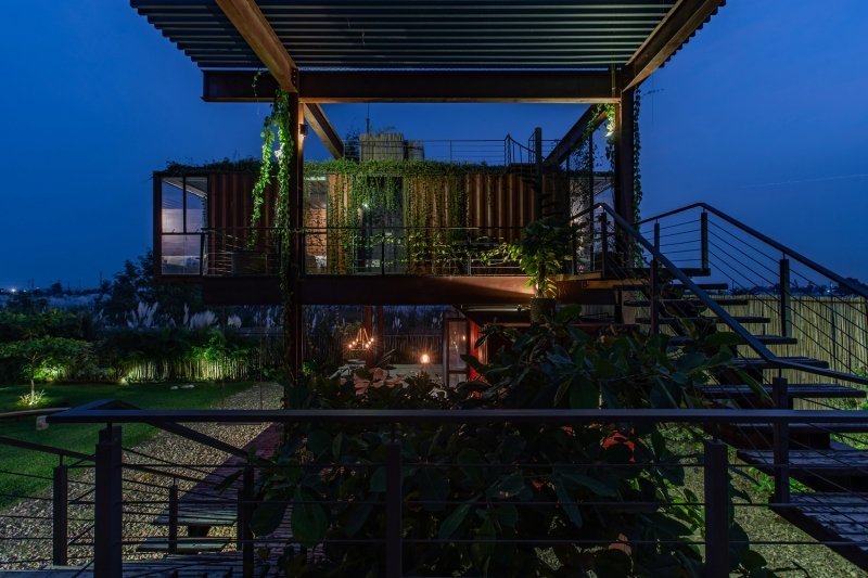 Escape Den Shipping Container Home - Dhaka Bangladesh