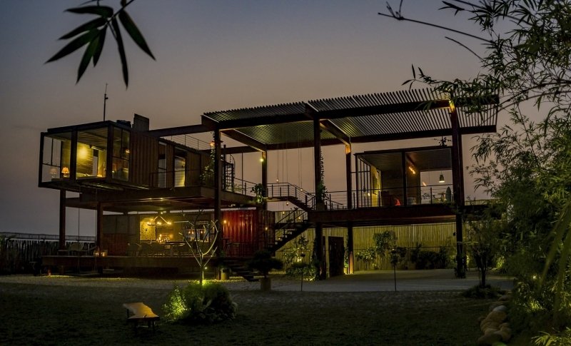 Escape Den Shipping Container Home - Dhaka Bangladesh