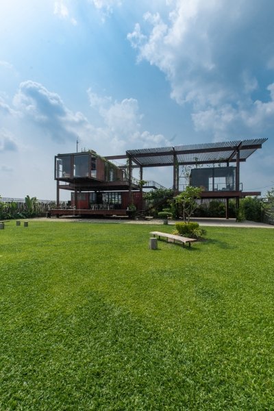 Escape Den Shipping Container Home - Dhaka Bangladesh