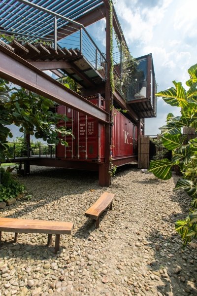 Escape Den Shipping Container Home - Dhaka Bangladesh