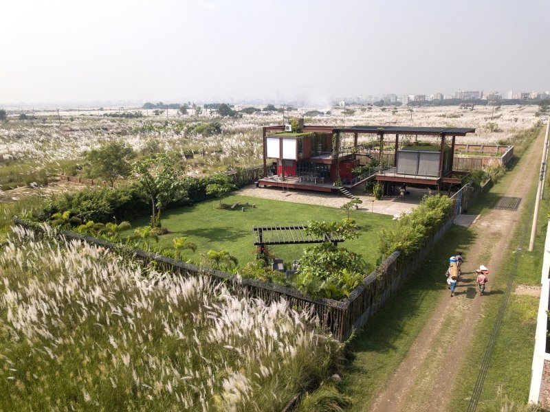 Escape Den Shipping Container Home - Dhaka Bangladesh