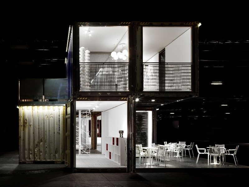 Green Frame House for Sustainable Container Housing in Italy