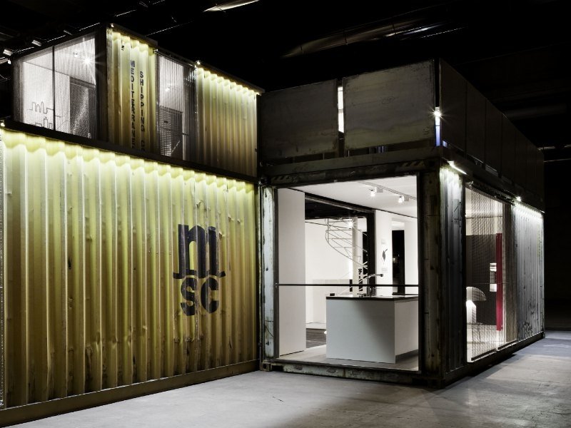 Green Frame House for Sustainable Container Housing in Italy