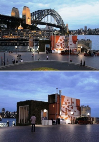 Greenhouse By Joost – A Pop Up Shipping Container Restaurant in Sydney