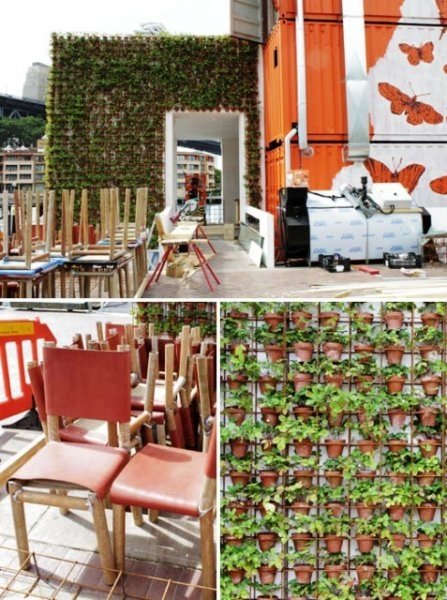 Greenhouse By Joost – A Pop Up Shipping Container Restaurant in Sydney