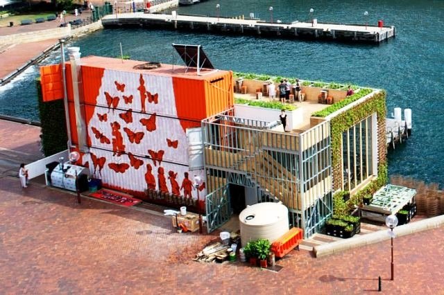 Greenhouse By Joost – A Pop Up Shipping Container Restaurant in Sydney