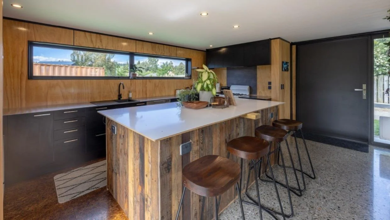 Hāwea Flat Shipping Container Home Wanaka NZ