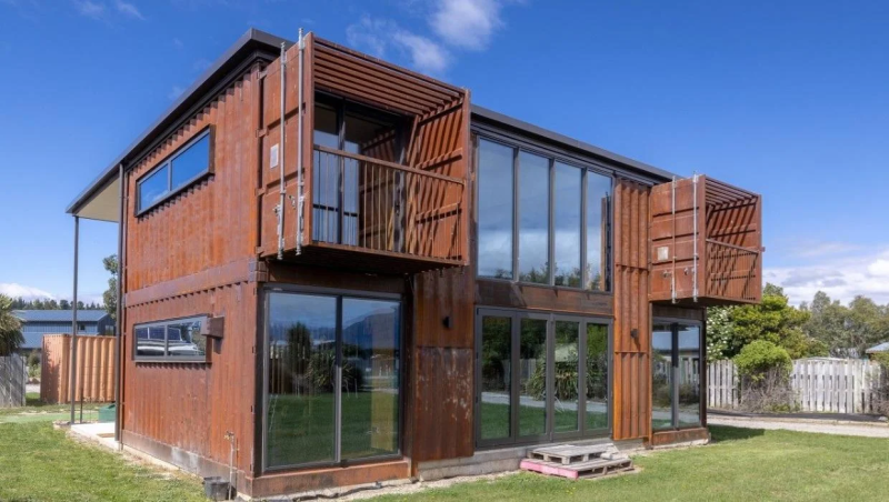 Hāwea Flat Shipping Container Home Wanaka NZ